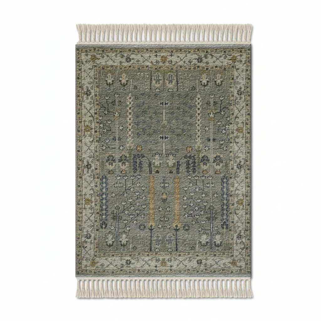 VERAVELA - Hand Knotted Oushak Carpet